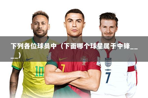 下列各位球员中（下面哪个球星属于中锋____）
